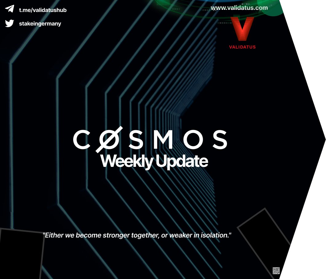 stakeingermany's tweet photo. Missed important updates on the #CosmosEcosystem?
Here's Week 38 (#CW38) #CosmosRecap with Validatus ⚛️
Stay updated with the latest #Web3 developments! 💯🧵👇
#IBC #CosmosNews #Modularity #AI #RWA #GameFi #Depin #BTC #ETH $ATOM $TIA $OSMO https://t.co/iPqlADa7FK
