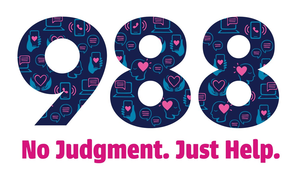 PinelandTelco's tweet image. September is National Suicide Prevention Month.
The 988 Lifeline provides 24/7, free and confidential support for people in distress, prevention and crisis resources for you or your loved ones.

Visit 988lifeline.org for more information

#NoJudgment #JustHelp #988