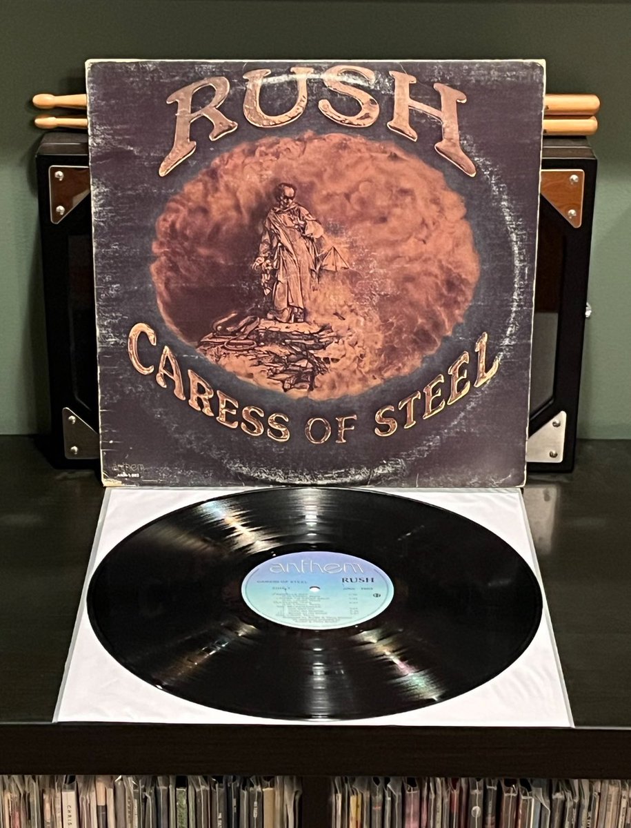 Czar321's tweet photo. Rush released their 3rd studio album “Caress Of Steel” September 24, 1975. #Rush #CaressOfSteel https://t.co/VbuXSq7gJb