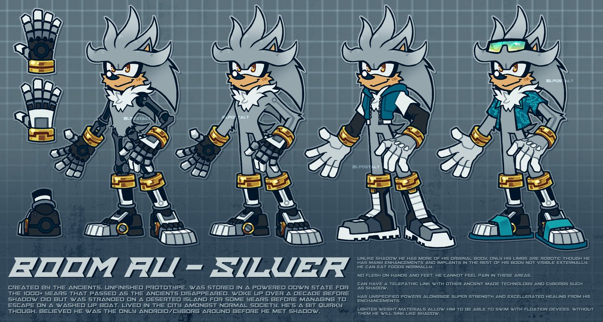 Thread of my Sonic Boom (AU) art n shit