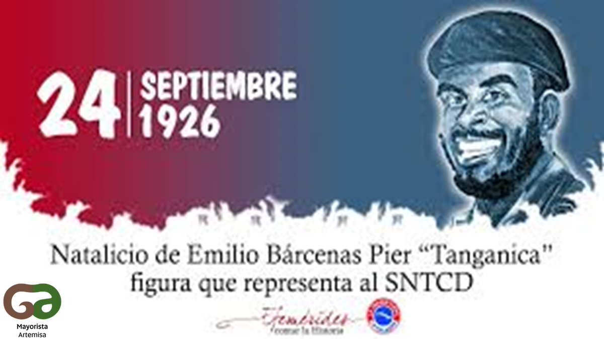 Natalicio de Emilio Bárcenas Pier #CubaViveEnSuHistoria #ArtemisaJuntosSomosMás #MayoristaArtemisa
<a href="/GrupoAlimentos/">Grupo de Alimentos</a>
<a href="/BetsyDazVelzqu2/">Betsy Díaz Velázquez</a>
<a href="/GladysArtemisa/">Gladys Martínez Verdecia</a>
<a href="/RicardoArtemisa/">Ricardo Concepción Rodríguez</a>
<a href="/Yuri2024072/">Yuri Belén Ramírez</a>
<a href="/ELeyva63647/">Viceintendente SAB</a>
<a href="/ComCAMSAB/">Jefe comunicadores SAB</a>
<a href="/ComunicadoraArt/">Comunicadora CAM</a>