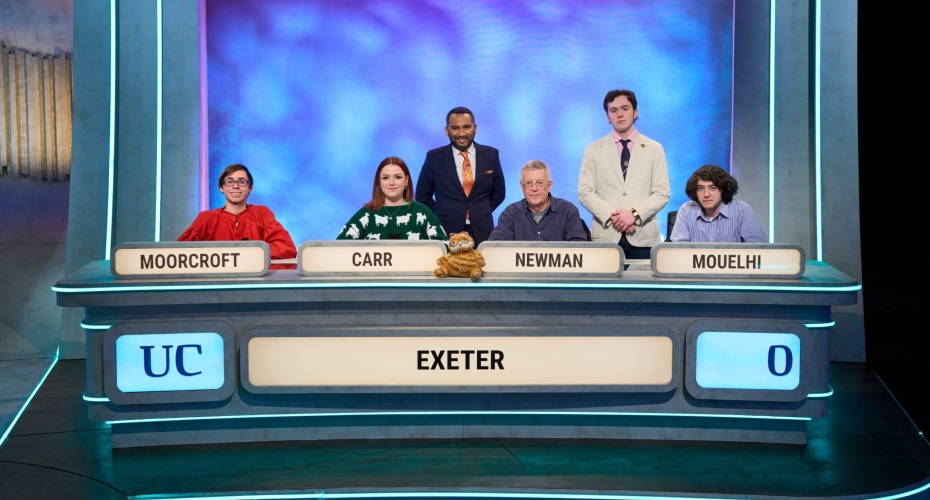 Congratulations to Lucy Carr, second year Art History &amp; Visual Culture student, on a brilliant performance on University Challenge last night!