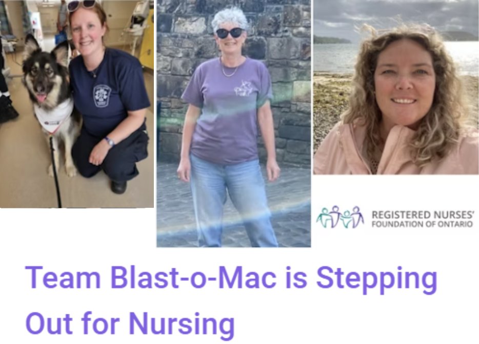 Team BlastoMac has almost reached its goal of raising funds for nursing education for <a href="/RNFOO/">Nursing Scholarships</a>!  Help them cross the finish line.  Donate to support them - rnfoo-stepout-cv-887.causevox.com/p/Blast-o-Mac
