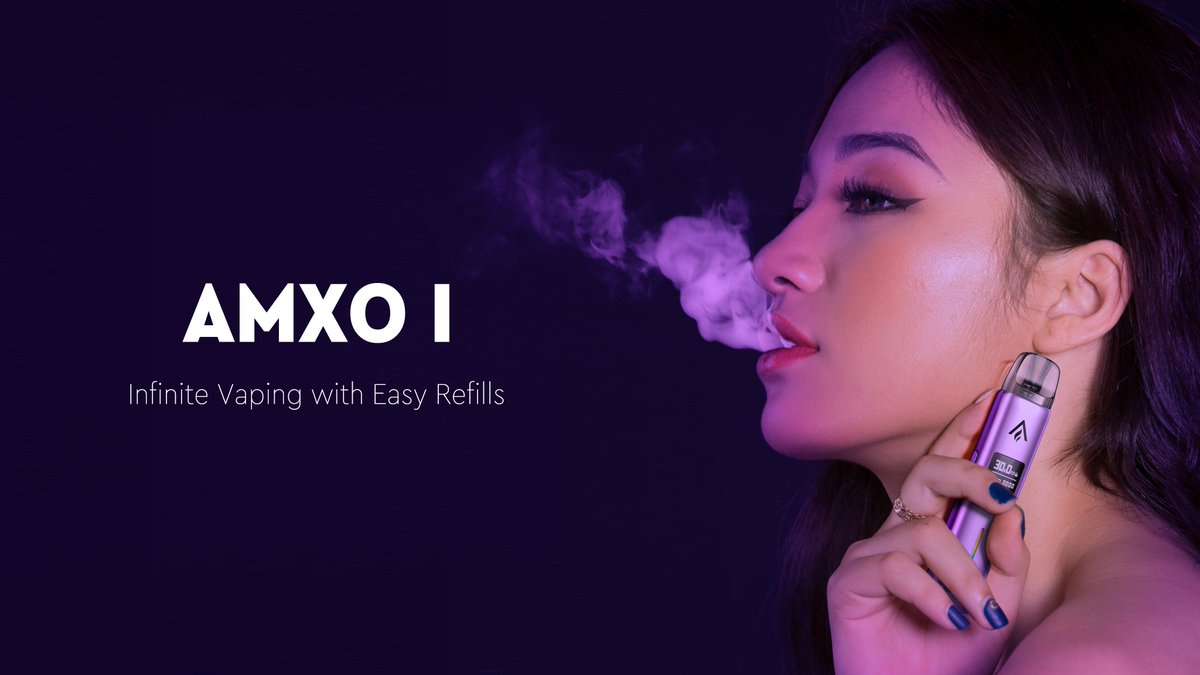 AmgrinVape's tweet image. Vape smarter with the AMGRIN AMXO I Pod Vape Purple! 1000mAh battery, adjustable airflow, and colorful LED lights. Available in 10 colors.

#AmgrinVape #refillablepod #PODKit #vapepodkit #podmods #podsysterm #podvape #vapekit #podkitsystem #poddevice #cbdvape #vaping #VapeLife