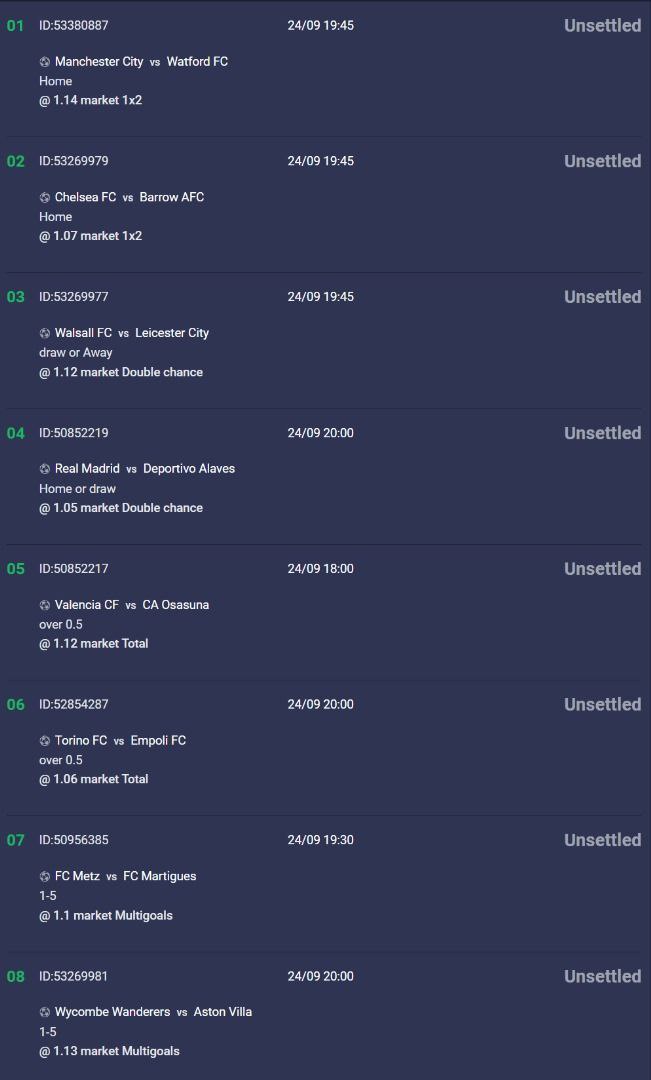 🚀 Today's 2-ODDS ROLLOVER CHALLENGE! 🚀

🎟️ Booking Codes: 
UEDKM 
UED7C

Crank up your chances and grab those wins today! 💰 

Share your go-to emoji and unlock even more tickets! 🎯🔥

Still on the sidelines? Don’t miss out! Join the game now! 👇👇 ln.run/xmp2f