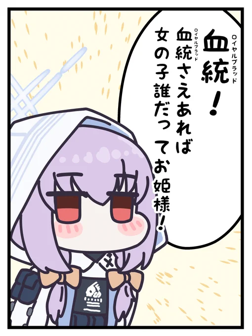 Q: お姫様になるには必要なのは何? 