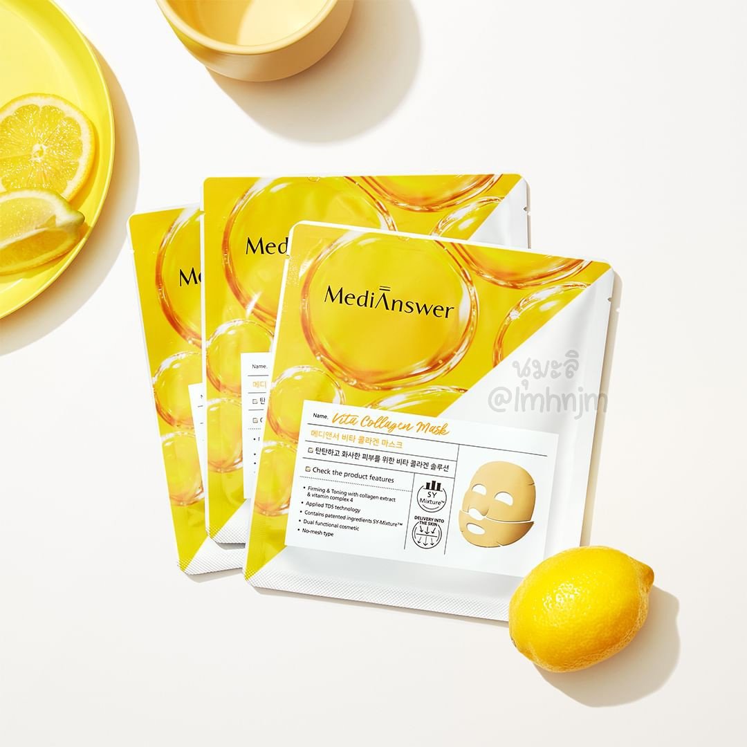 lmhnjm's tweet photo. ꔛโปรems19฿ / 2ชิ้นส่งฟรี
— MediAnswer Collagen Mask
มาส์กไฮโดรเจล รีวิวเยอะในโอลีฟยัง
ผิวกระจ่างใส ลดจุดด่างดำ ต้านริ้วรอย
เติมความชุ่มชื้น ปลอบประโลมผิว
❤️พร้อมส่ง กล่อง5แผ่น : 319฿
#สกินแคร์เกาหลี #medianswer https://t.co/EqiDibOXkx