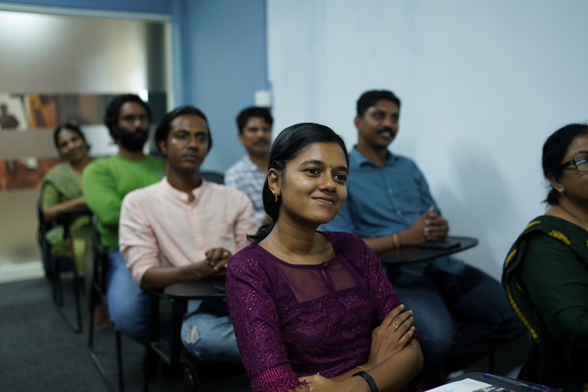 nfdcindia's tweet photo. #TheVoicebox has arrived in Kochi! It kicked off with excitement, as participants dove into voice-over techniques with expert guidance. Check out a few snapshots from this inspiring start.
#VoiceOverTraining #NFDCNetflix #InsideTheVoicebox https://t.co/oolhdtrHG0