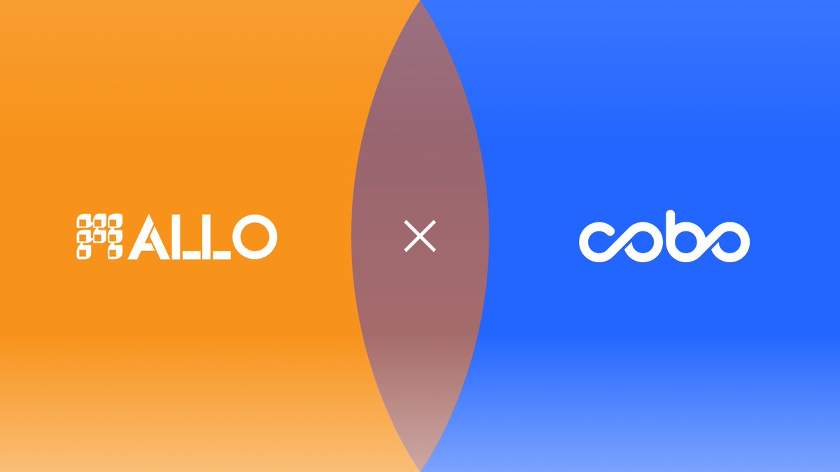 allo_xyz's tweet photo. Allo has integrated with @Cobo_Global, significantly providing enhanced institution-grade security, and expanding functionality for staking and borrowing operations on the Allo platform. 🚀 https://t.co/cb6AtWMwT0