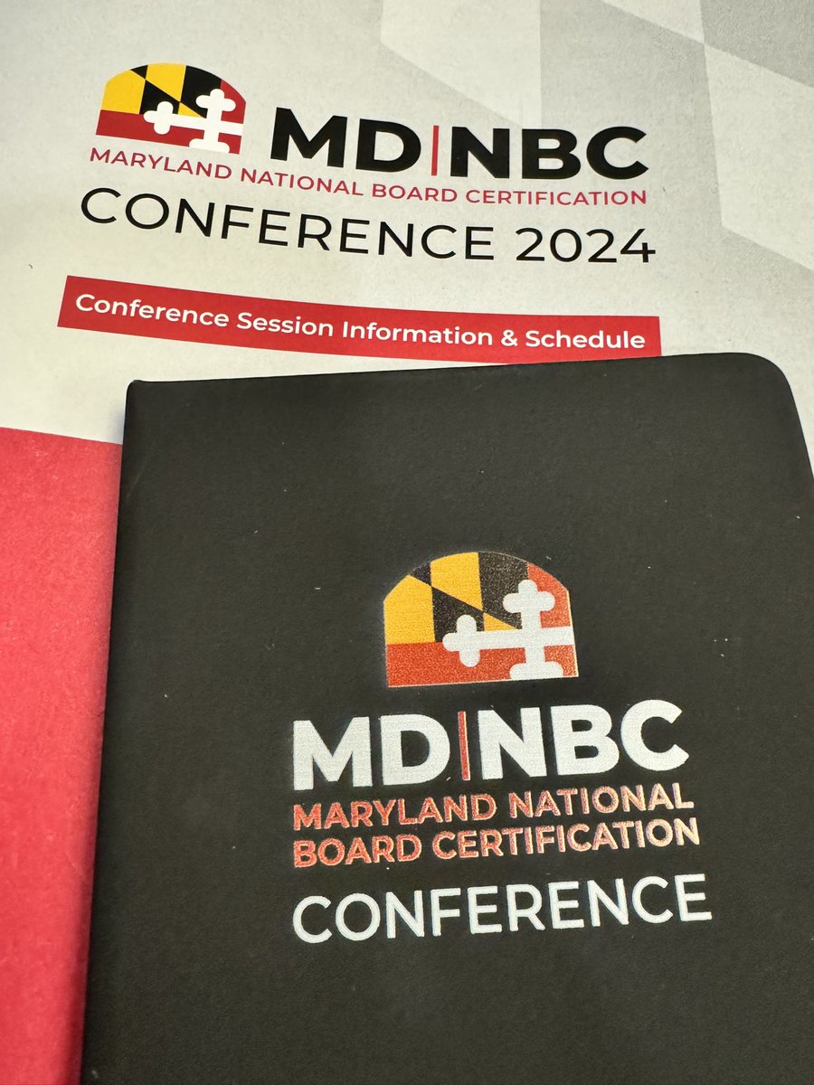 Excited and honored to attend the 1st Maryland National Board Certified Teachers Conference alongside the President of NBCT and fellow educators advocating for excellence in teaching! #NBCT <a href="/MSEAeducators/">Maryland Educators</a> #pgcpsnbct  @SamanthaBardoe <a href="/MentorTeacher4/">Senetria Blocker, NBCT</a> <a href="/NBPTS/">National Board</a>