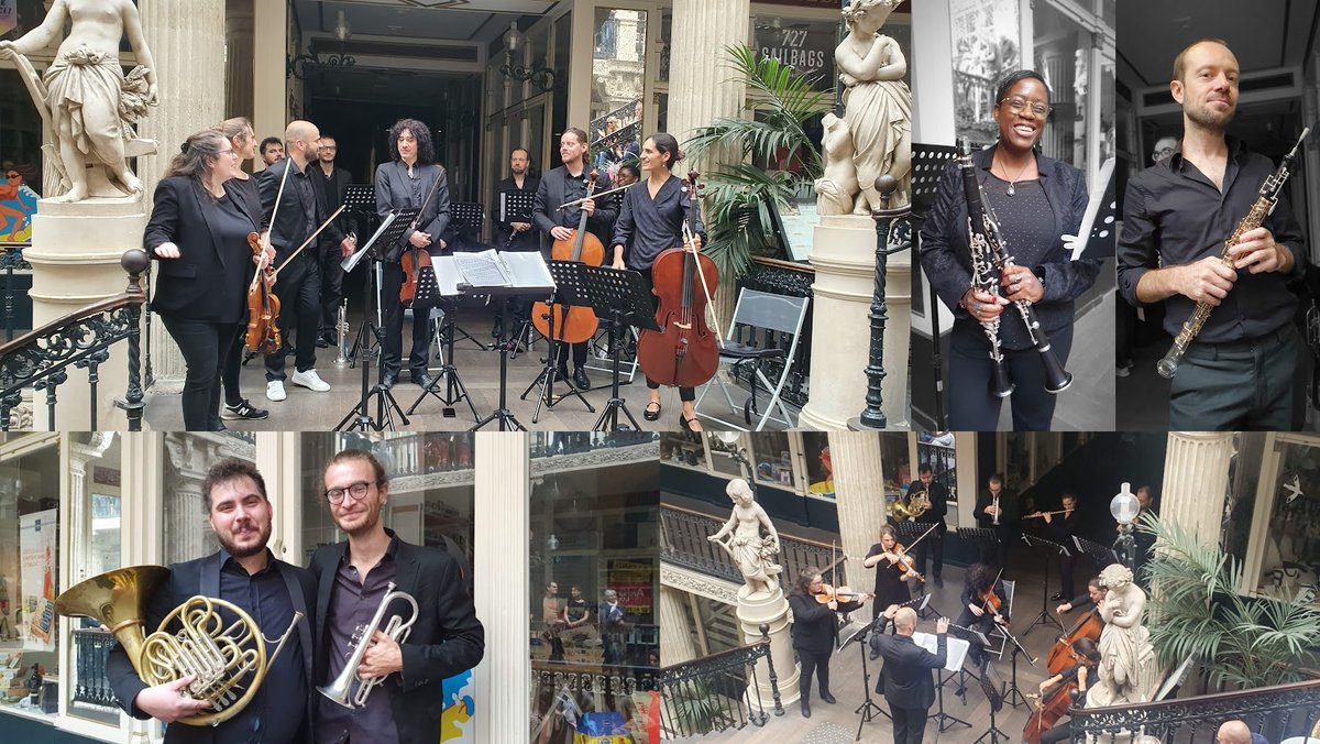 mathieu_braud's tweet photo. Fier, enthousiaste et heureux d'avoir pu avec La Retentissante mettre en valeur de nouveau les compositrices ce dimanche avec la @villedenantes  (Passage Pommeraye).
Merci, à bientôt ! https://t.co/LX73Uxc3ql