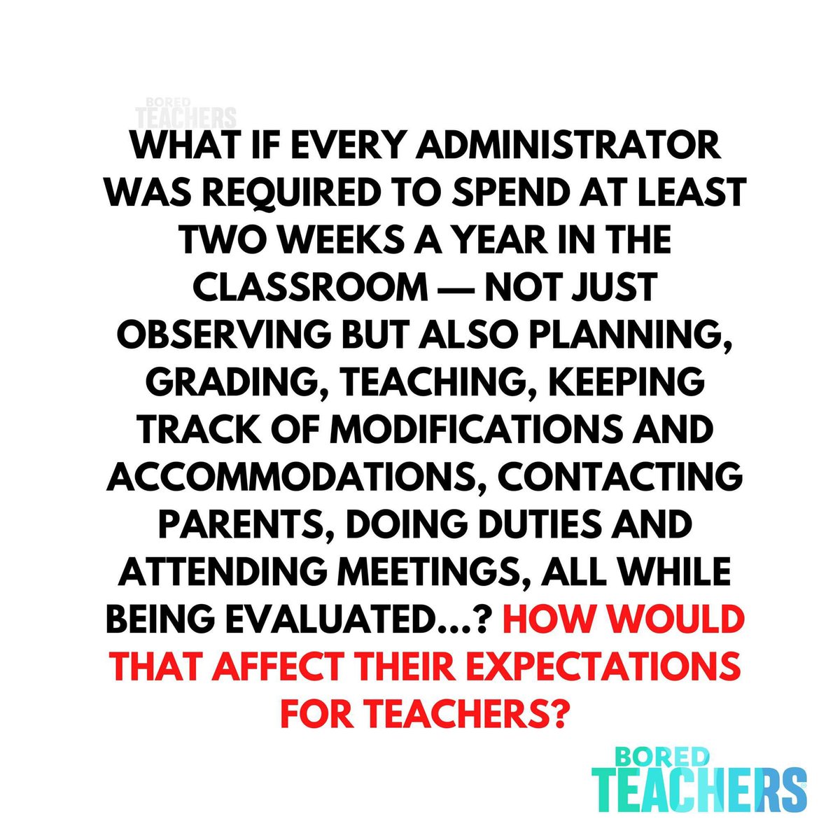 Bored Teachers tweet media