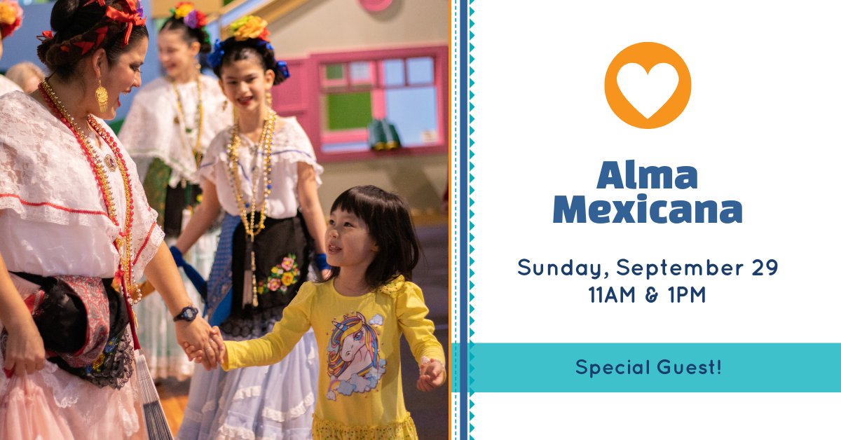Gather around our CMA Stage on September 29 at 11AM and 1PM for a special dance performance by Alma Mexicana Danza Folklórica in honor of celebrating Latin American Heritage this month! 🥋⁠

🔗 Buy your tickets today! bit.ly/CMA_tickets