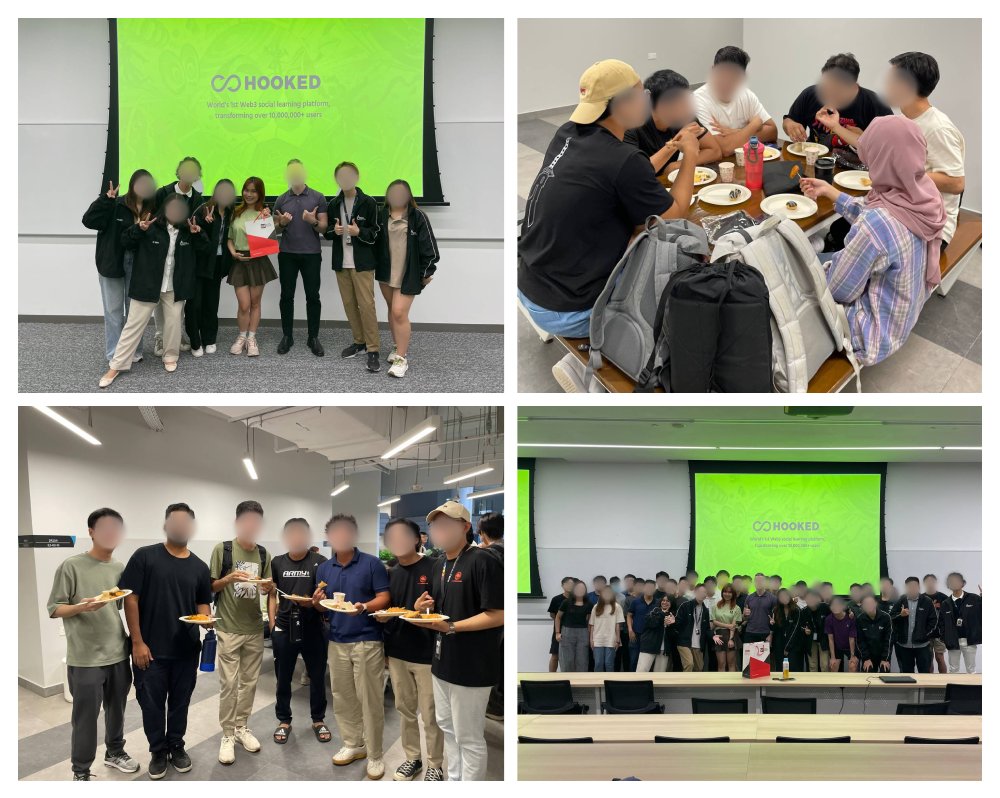 HookedProtocol's tweet photo. #NewEraofHOOKED #HookedUnitour

🔥 Hooked Unitour in Singapore: Bridging Theory and Practice for Web3 Mastery! 

SIT brought a new dimension to the Hooked Unitour!
🌟 Their hands-on approach to Web3 applications and industry engagement resonated deeply with our participants, driving practical insights and enthusiasm.

Through Hooked Unitour, we’re thrilled to emphasize real-world solutions and deliver valuable expertise that enhances Web3 learning and application!