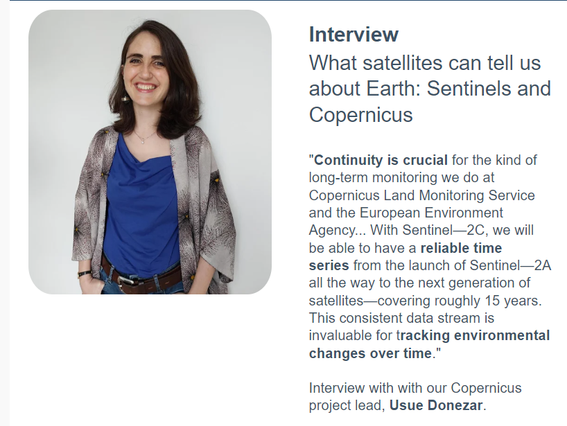 EUEnvironment's tweet photo. #EEAnewsletter is out! 
Our Executive Director takes stock of current policy debates in the new EU policy cycle &amp; Europe's transition towards #sustainability &amp; #resilience. It also includes an interview on #Copernicus &amp; Sentinel-2C launch. 
@YlaLeena 
More https://t.co/5jsO1eef0c https://t.co/r0fcPoG7EQ