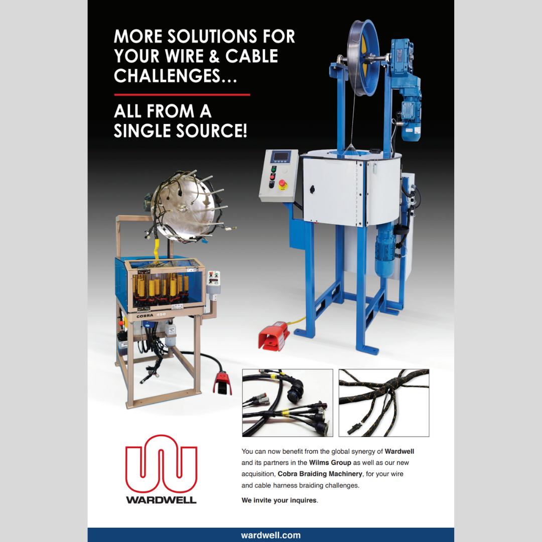Wardwell_Co's tweet photo. 🔧 Introducing the Wardwell Harness Braider: Setting a New Benchmark in Industry Performance 🔧

The Wardwell B-10 Harness Braider offers unmatched precision and efficiency for over-braiding applications, https://t.co/cQ877gfFhL