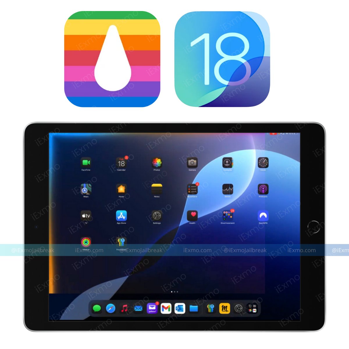 iExmo_Jailbreak's tweet photo. Palera1n 2.0.2 is out! Checkm8 devices (A8-A11)

https://t.co/gvUvrjnrpt

✅Supports iPadOS/tvOS 18.1 &amp; bridgeOS 9.1
✅Fixes -p option issue &amp; improves arm64e detection
🔧Updated checkra1n to 0.1337.3

#RT &amp;❤️
#Follow for Latest Updates🔄

 #palera1n #iOS18 #iOS #iPhone #rootless https://t.co/DEO0lITuia