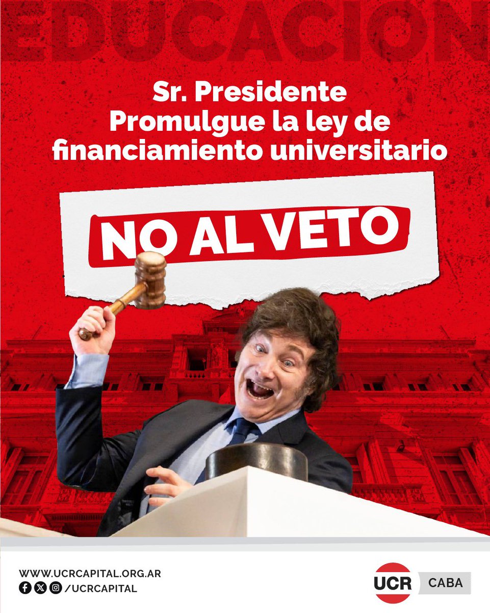 Si a la ley de financiamiento universitario. Si a la educación.