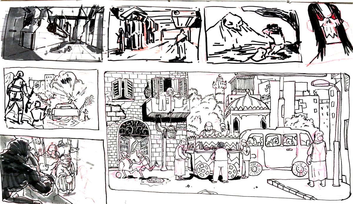 04
#sketching #sketchoftheday #sketchbook #inking #ink #dailysketch #egyptianstreet #thumbnails #conceptdesign #conceptart