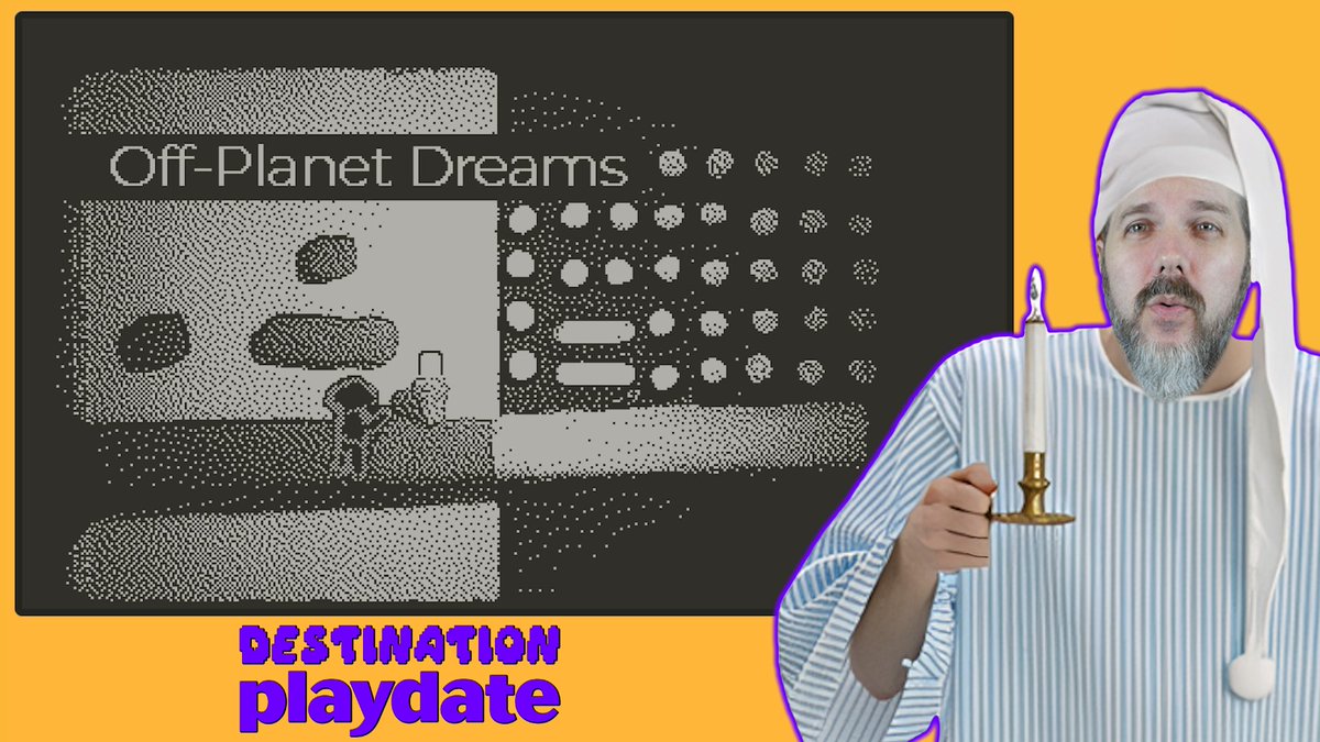 🟨🟨🟨
Off-Planet Dreams - Playdate gameplay + impressions
🟨🟨🟨
youtu.be/3iNkpPn7rFY

#playdate