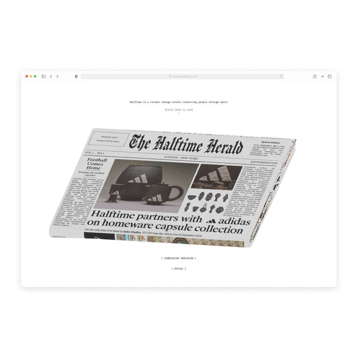 BallonNoam's tweet photo. 3 dimensional landing page for a ceramicist. 
by https://t.co/Bj8pQapj4l @BallonNoam 

→ https://t.co/oSA4yRPtq4 https://t.co/7DPkWhV3JP