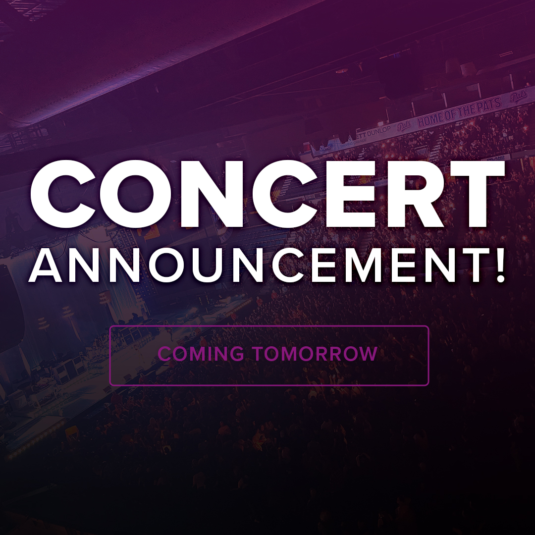 🎶Concert Announcement Tomorrow! 🎶 

We’ve got something HUGE to share! 🤩 Set your alarm for 7:00 a.m.!🕖 

Not a Backstage Club Member yet? Sign up to get the pre-sale code first thing tomorrow morning. 

realdistrict.ca/backstage-club/ 

#ConcertAnnouncement #REALDistrict
