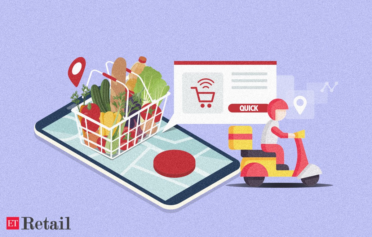 comshelf's tweet photo. Over 30% shoppers relying on quick commerce for core needs: NielsenIQ https://t.co/GidmJuN2Sa https://t.co/2h9TPglsLD