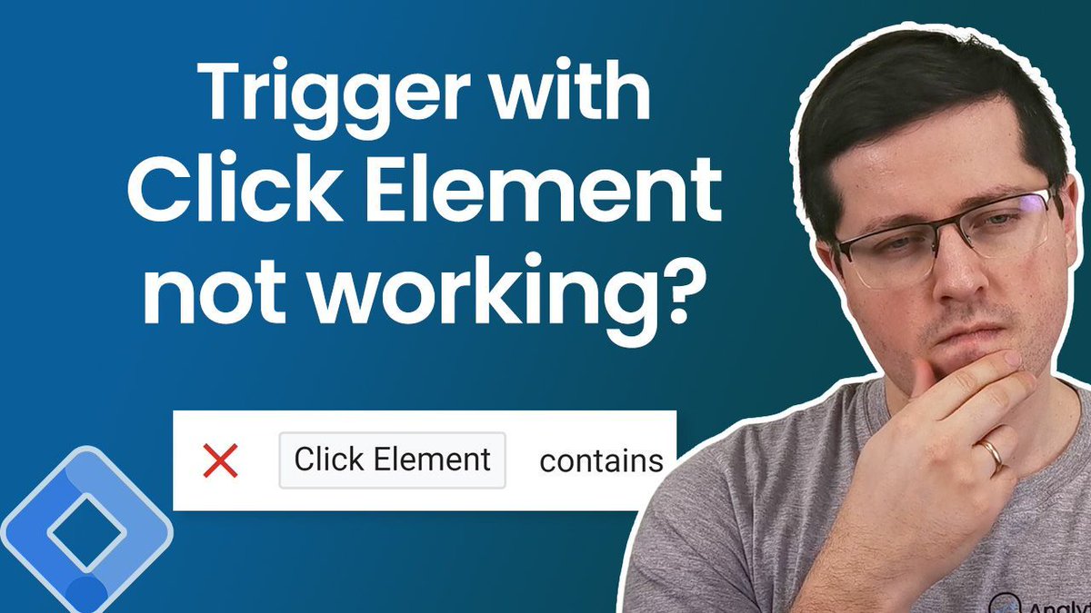 New video: Trigger with Click element does not work

Even though GTM preview mode displays the "Click element" as a string, it isn't. This adds more confusion, and sometimes people complain that their click triggers don't work.

buff.ly/4ga1oLI