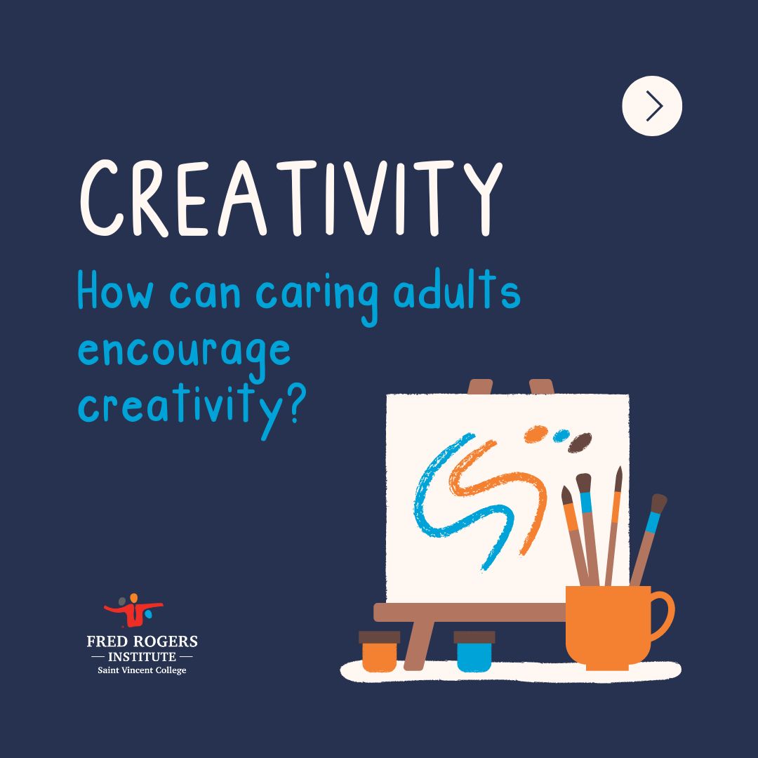 FredRogersInst's tweet image. Creativity is an essential part of learning and growing! Explore a resource from the Fred Rogers Institute about supporting children’s creativity. #creativity #creativityprocess  #childdevelopment #fredrogers 

You can view the resource here: fredrogersinstitute.org/files/resource…
