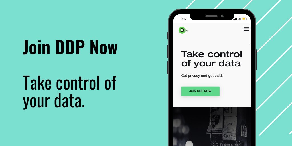 Get privacy and get paid.

datadividendproject.com/signup

#joinddp