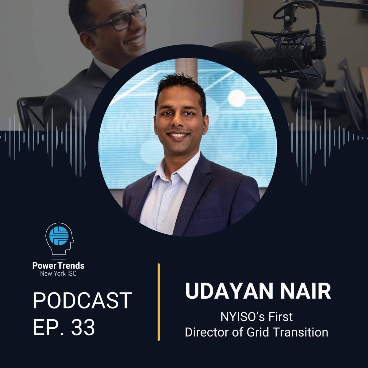 NewYorkISO's tweet photo. New York’s clean energy transition poses weighty questions. Apropos of #ClimateWeek, NYISO’s first Director, Grid Transition tackles them head-on in this podcast -- one of our most downloaded. https://t.co/HBTNSFQldI https://t.co/O1sLt2MvQf