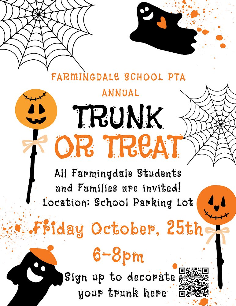 Be sure to sign up to claim your spot!