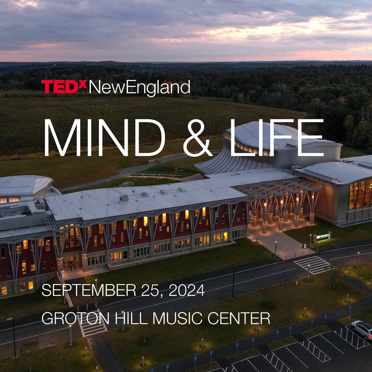 TEDxCambridge (@tedxcambridge) on Twitter photo TOMORROW kicks off TEDxNEās inaugural MIND + LIFE conference in Groton, MA, at <a href="/GrotonHillMusic/">Groton Hill Music Center</a>! If you havenāt yet purchased tickets, thereās still time: bit.ly/3Aw8ABy TOMORROW kicks off TEDxNEās inaugural MIND + LIFE conference in Groton, MA, at <a href="/GrotonHillMusic/">Groton Hill Music Center</a>! If you havenāt yet purchased tickets, thereās still time: bit.ly/3Aw8ABy