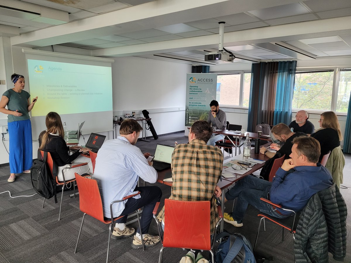 ACCESS_2CC's tweet photo. The #ACCESS2CC project partners are in Copenhagen, hosted by the @DBUfodbold, for a day of discussing the project's progress with a special focus on community engagement and outreach, led by @officialgaa. https://t.co/C6NYa1ZIQM