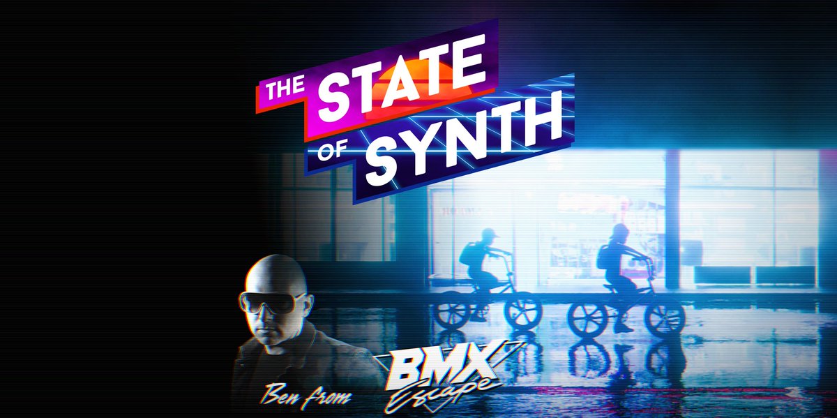 Neon Fawkes 🇨🇦🎹🎧 (@julesneonfawkes) on Twitter photo Tonight at 9:30pm EDT, @TheStateOfSynth rides with Benoit from <a href="/bmxescape/">BMX Escape</a>.
<a href="/nightride_fm/">Nightride FM</a>. Keeps going and going and going.
Tune in and join the chat here:
nightride.fm/chat?station=n…
or here:
youtube.com/watch?v=uYfxDF… Tonight at 9:30pm EDT, @TheStateOfSynth rides with Benoit from <a href="/bmxescape/">BMX Escape</a>.
<a href="/nightride_fm/">Nightride FM</a>. Keeps going and going and going.
Tune in and join the chat here:
nightride.fm/chat?station=n…
or here:
youtube.com/watch?v=uYfxDF…