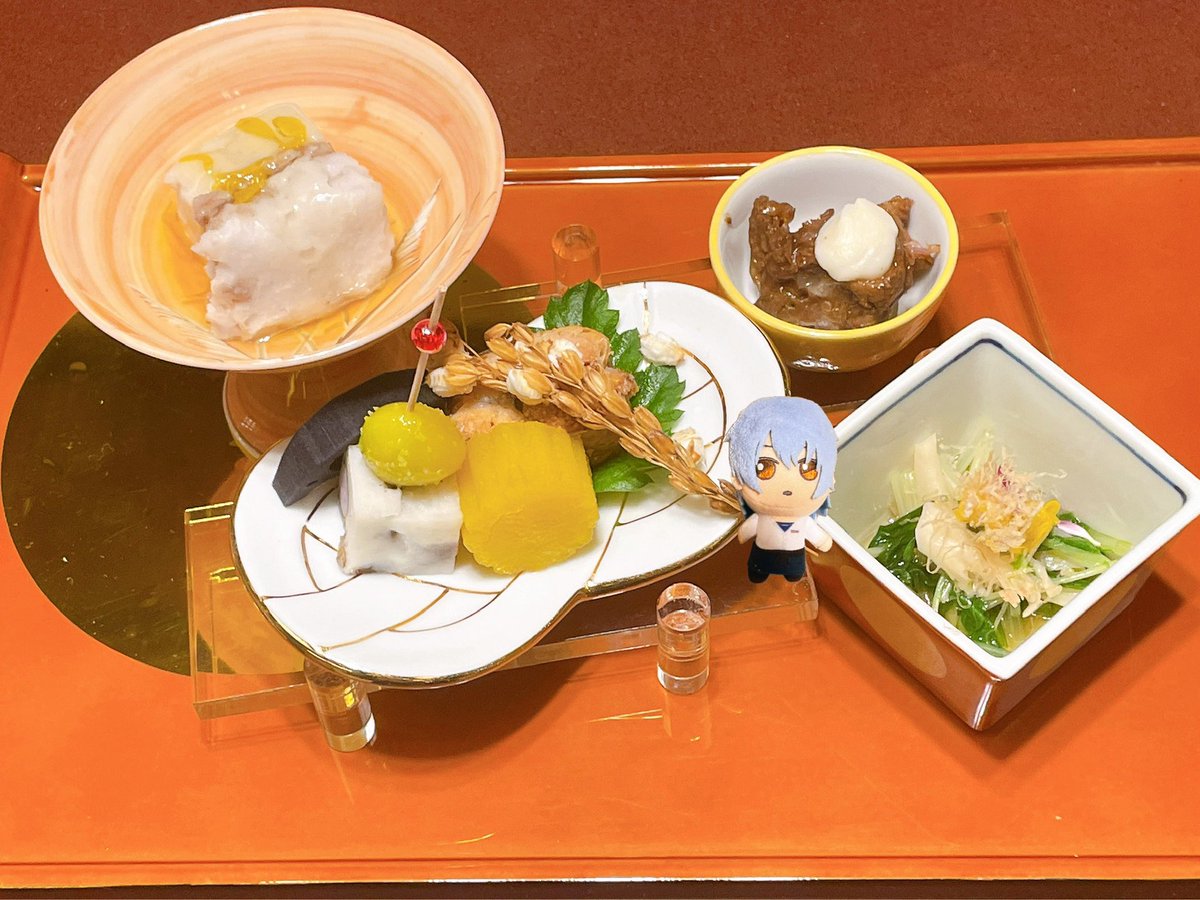 綾波レイ 「ネロ、これはすき焼きだよ 」|りんこのイラスト