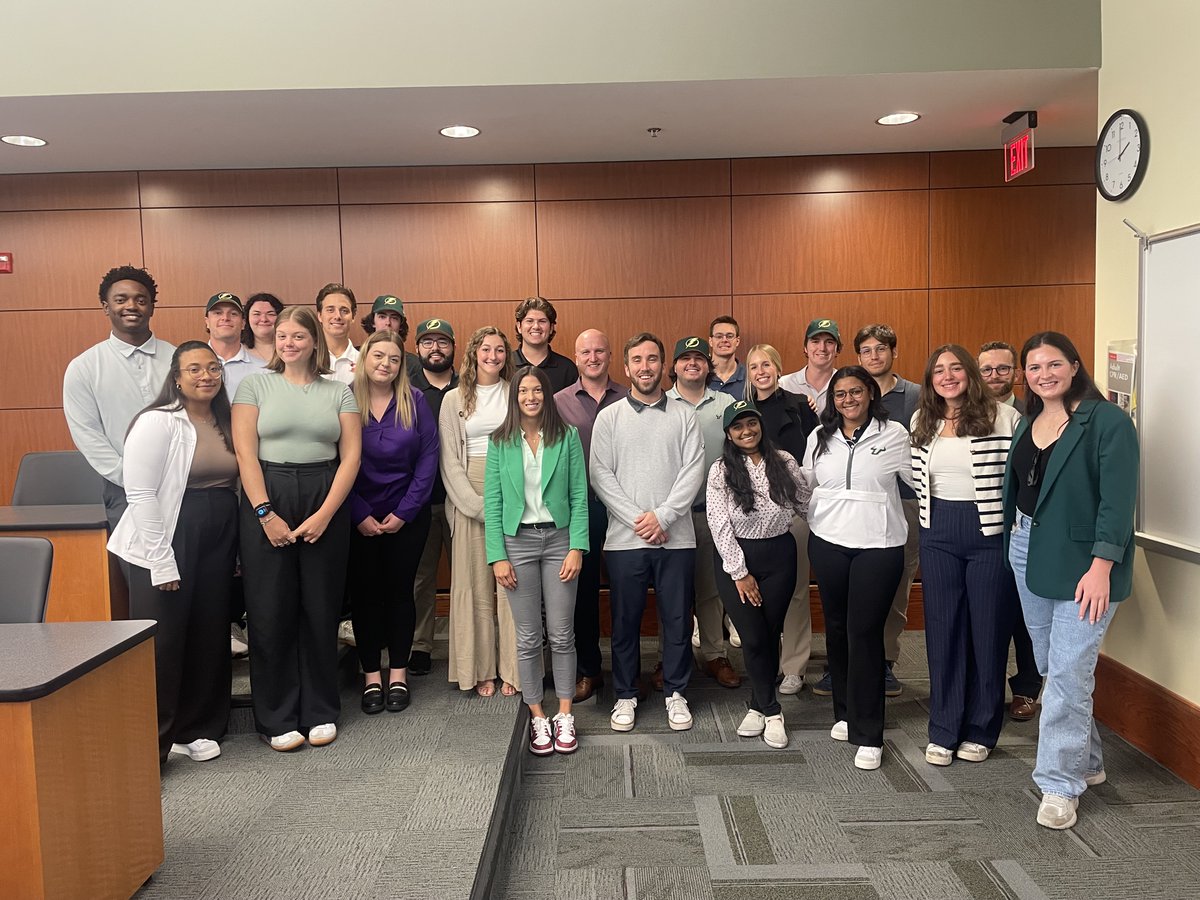 Vinik Sport & Entertainment Management (@usfvinikmba) on Twitter photo Last Thursday in Dr. Well's Social Issues in Sport class students heard from leaders of the Community & Hockey Development Team with the <a href="/TBLightning/">Tampa Bay Lightning</a>. Huge thanks to Josh Dreith and Aaron Humphrey for sharing their insights and discussing Community Hockey and their impact! Last Thursday in Dr. Well's Social Issues in Sport class students heard from leaders of the Community & Hockey Development Team with the <a href="/TBLightning/">Tampa Bay Lightning</a>. Huge thanks to Josh Dreith and Aaron Humphrey for sharing their insights and discussing Community Hockey and their impact!