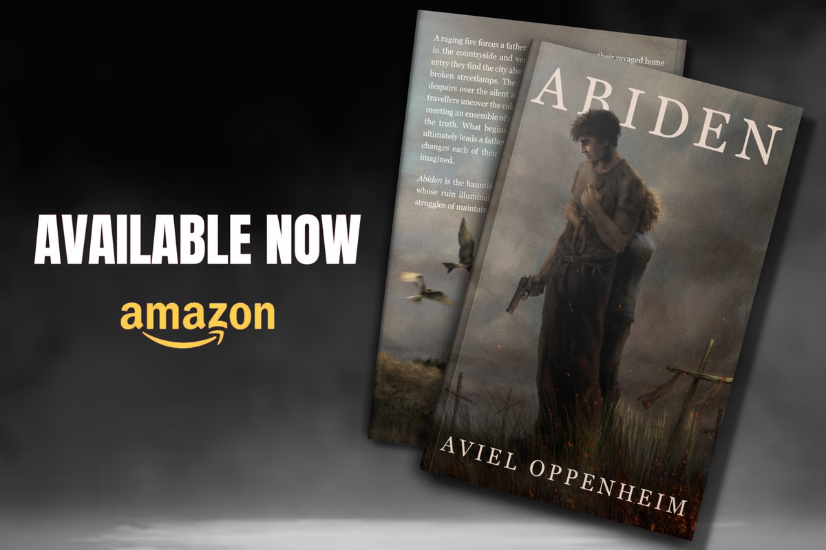 OppenheimAviel's tweet image. I'm excited to announce that my debut novel, ABIDEN, is now available to purchase on Amazon in paperback and ebook. Visit the Amazon page to get a preview of the story and to order your copy!
Enjoy this hauntingly moving tale!