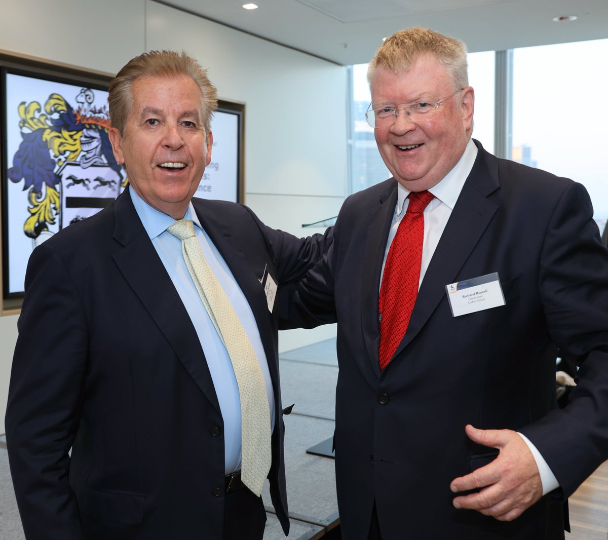 COLFESalumni's tweet photo. Last week, we hosted nearly 90 OCs, parents and Sixth Form pupils at our first-ever Finance Sector Networking Event, sponsored by the OCS &amp; hosted by Bernard Fairman (OC 1967) at his Foresight Group offices at The Shard. More sectors coming soon! Learn more at alumni@colfes.com https://t.co/WQdyDf0lvp