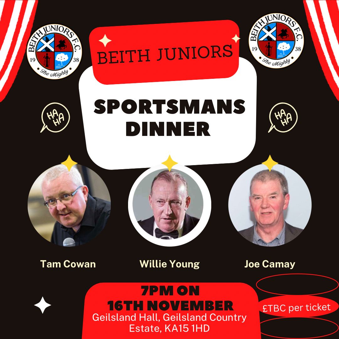 Currently looking to get the tables booked up for our next Sportsmans Dinner!

Humour not for the faint of heart &amp; great food by Gateside Gourmet!

Can’t fill a table? Don’t worry you’re not alone &amp; we’ll place you with other good people!