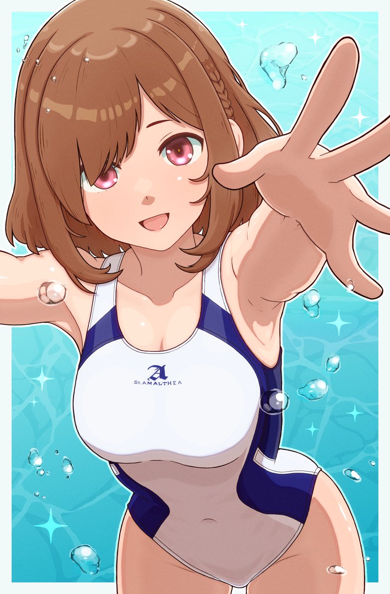 白スクでシャイニングフィンガー！
アマ女はいいセンスしとる！
#アリスギア #州天頃椎名