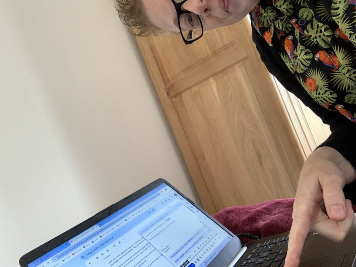 Today I submitted my phd thesis. 
<a href="/ThePhDPlace/">The PhD Place</a> #PhD 🤓✨🌈✨
<a href="/PhDVoice/">PhD Voice - Independently Run</a>