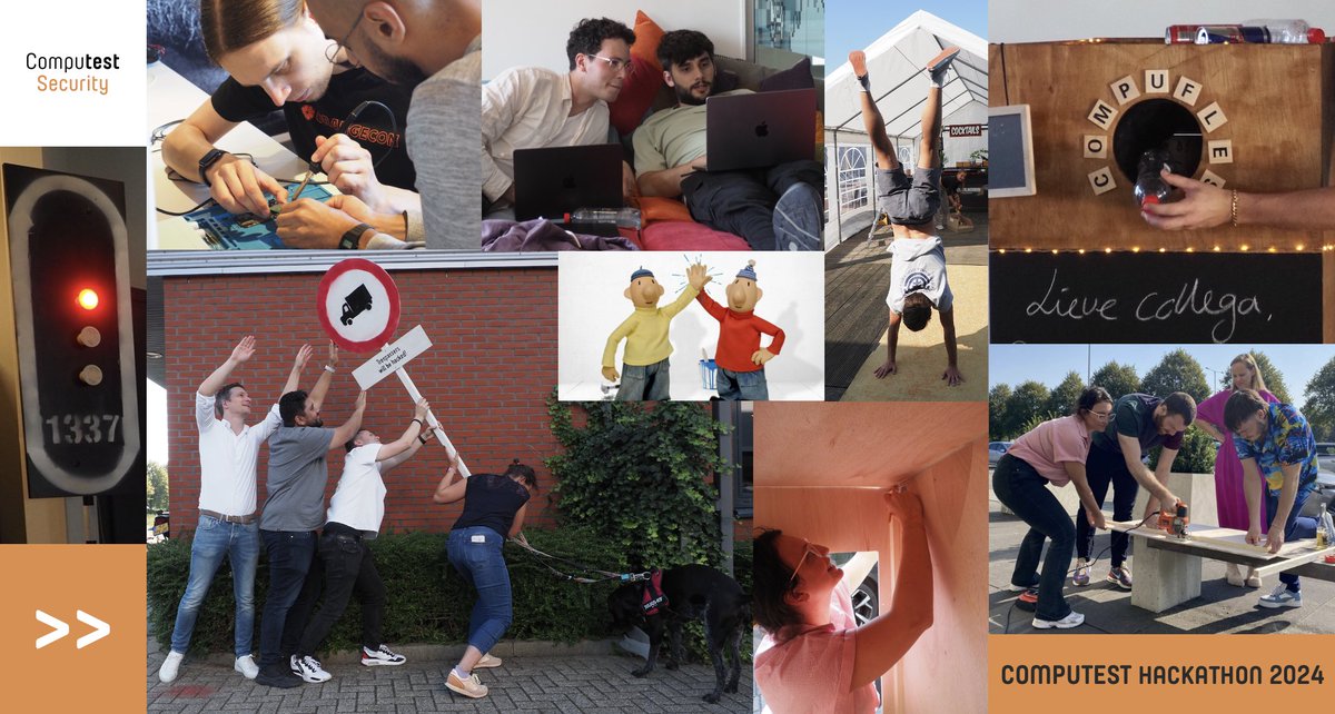 De Computest Hackathon 2024 met het thema 𝗕𝘂𝘂𝗿𝗺𝗮𝗻 &amp; 𝗕𝘂𝘂𝗿𝗺𝗮𝗻 was een groot succes! 🔧