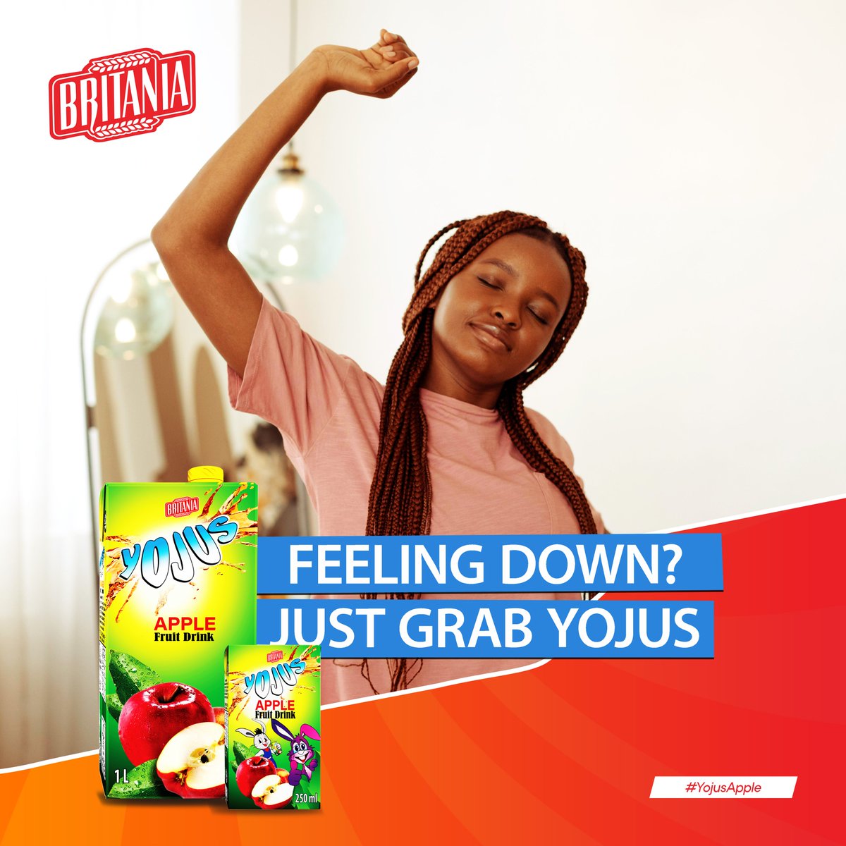 britania_uganda's tweet photo. Feeling a little low? Grab your Yojus and let the good vibes flow! 🌟✨
A little self-care can brighten your day—let’s lift that spirit!
#yojusjoy #yojus #liftthatspirit #britania https://t.co/MZK2Au4PBs