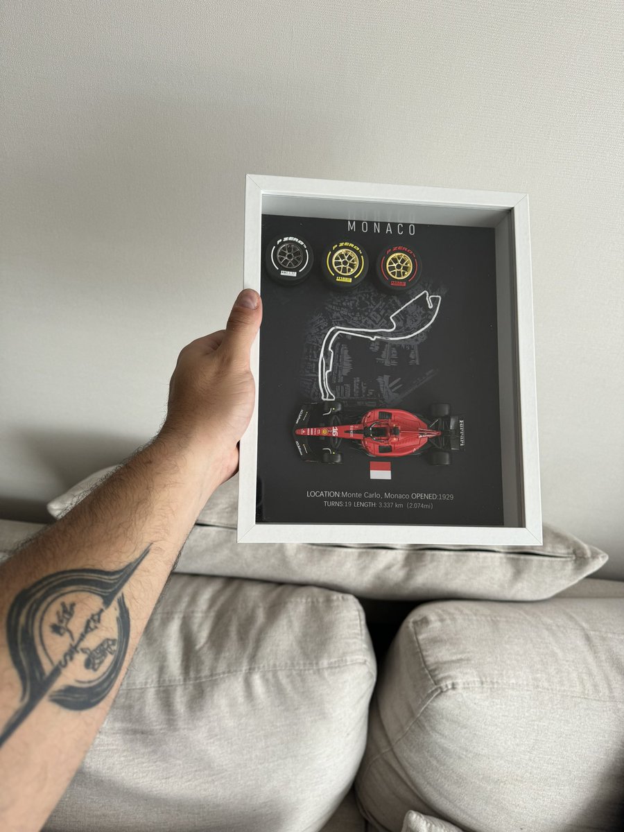 JuanF09's tweet photo. Hola por aquí!

Siempre tuve la idea de vender cositas de Formula 1 y decidí empezar con unos cuadros decorativos. Los armo yo mismo y pueden ser de diferentes pilotos y circuitos🏎️

Tienen un valor de 40 mil pesitos🫶🏻 https://t.co/kE6H9CDFrQ