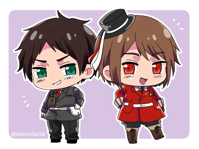 マロリク 串ヨグ #ヘタリア #hetalia 