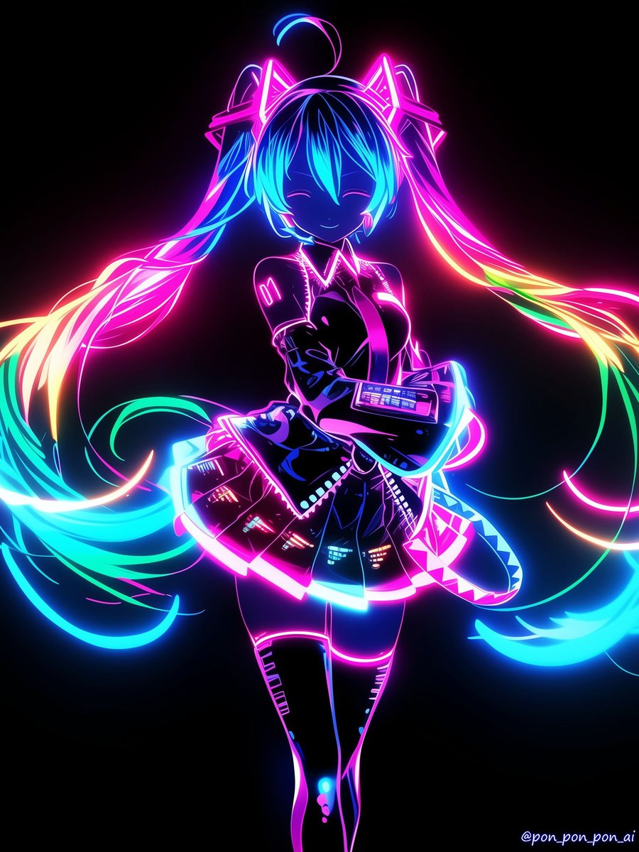 pon_pon_pon_ai's tweet photo. ＃初音ミク　ゲーミングミク https://t.co/Weu28sU3W9