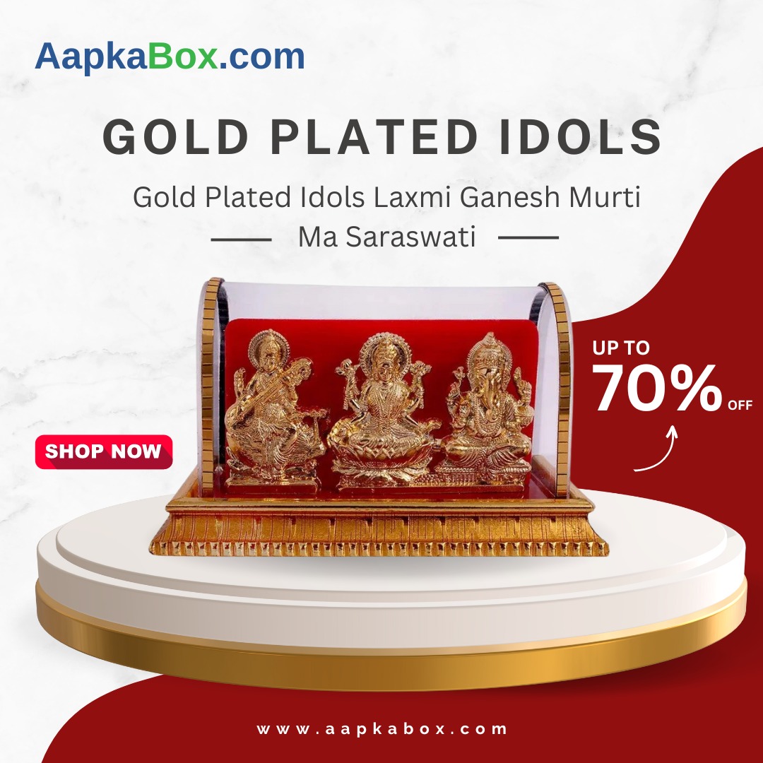 AapkaBoxstore's tweet photo. (Gold Plated Idols) Gold Plated Idols Laxmi Ganesh Murti (Ma Saraswati) Up To 70% OFF

For More Info:-
WhatsApp for Retailers And Wholesale:- +91 9968864834
Shop Now:- https://t.co/lBuKaT3s2e

#saraswathiidol #lakshmiidol #navratriidols #navadurgaidols #maadurgaidol #devidurga https://t.co/Bv91FLTbEN