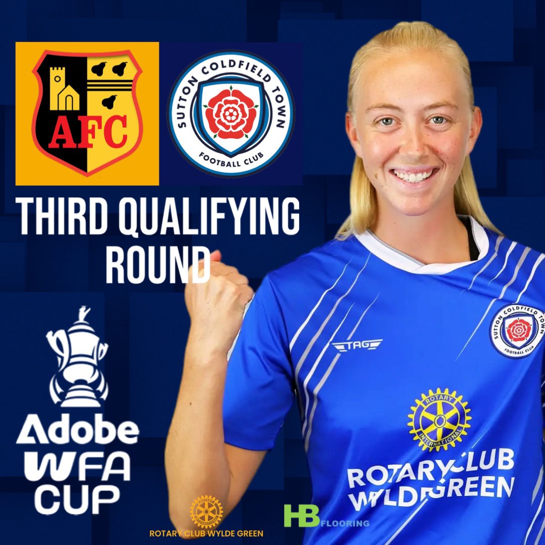 Sutton Coldfield Town FC Women (@sctfcwomen) on Twitter photo ๐๐ฎ๐ฉ ๐๐ซ๐๐ฐ
We have been drawn away to <a href="/AlvechurchWomen/">Alvechurch Women FC</a> in the <a href="/AdobeWFACup/">Adobe Women's FA Cup</a> on the 13th October
#COYR #OurTown ๐ตโช๏ธ ๐๐ฎ๐ฉ ๐๐ซ๐๐ฐ
We have been drawn away to <a href="/AlvechurchWomen/">Alvechurch Women FC</a> in the <a href="/AdobeWFACup/">Adobe Women's FA Cup</a> on the 13th October
#COYR #OurTown ๐ตโช๏ธ