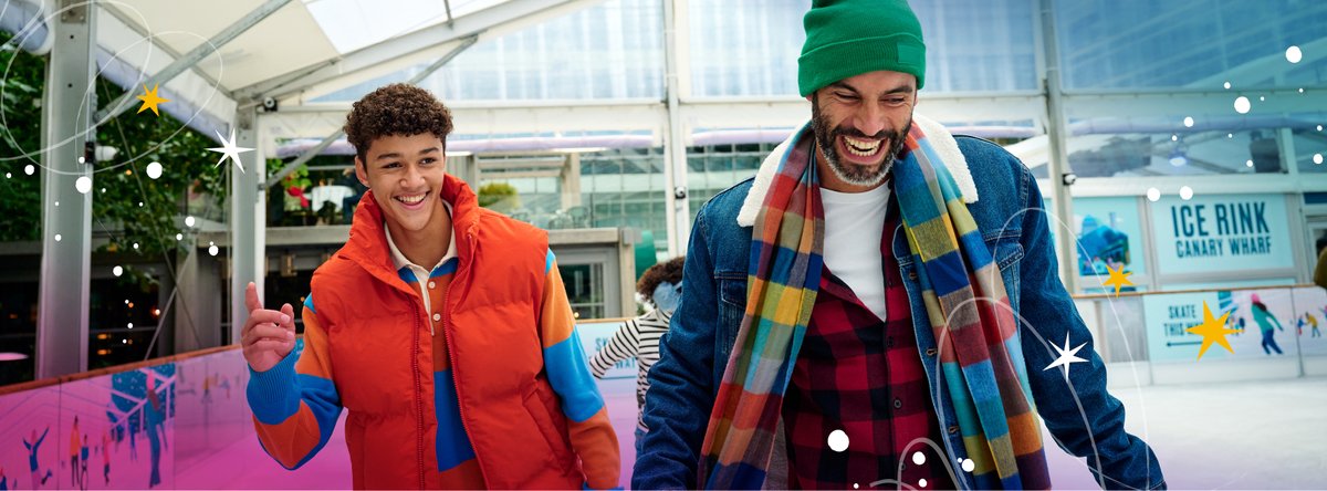 Skate into the winter season! ❄️📷 The iconic Ice Rink Canary Warf is BACK! With dazzling lights, a giant disco ball, music, and the best winter vibes. Ready to feel the chill?   Book tickets now! icerinkcanarywharf.co.uk

 #IceSkating #LondonWinter #FestiveFun